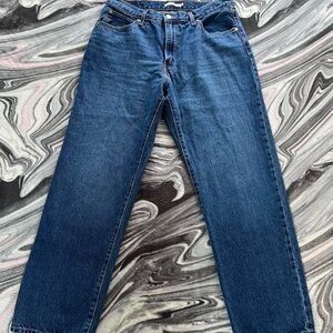 Levi's Women's Straight Jeans in Dark Blue